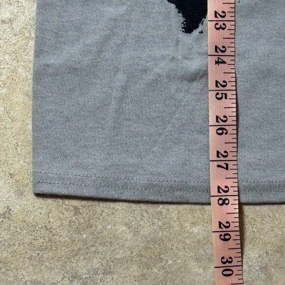 Nessa Barrett Lie Sketch Gray T-Shirt SMALL New - Picture 5 of 6